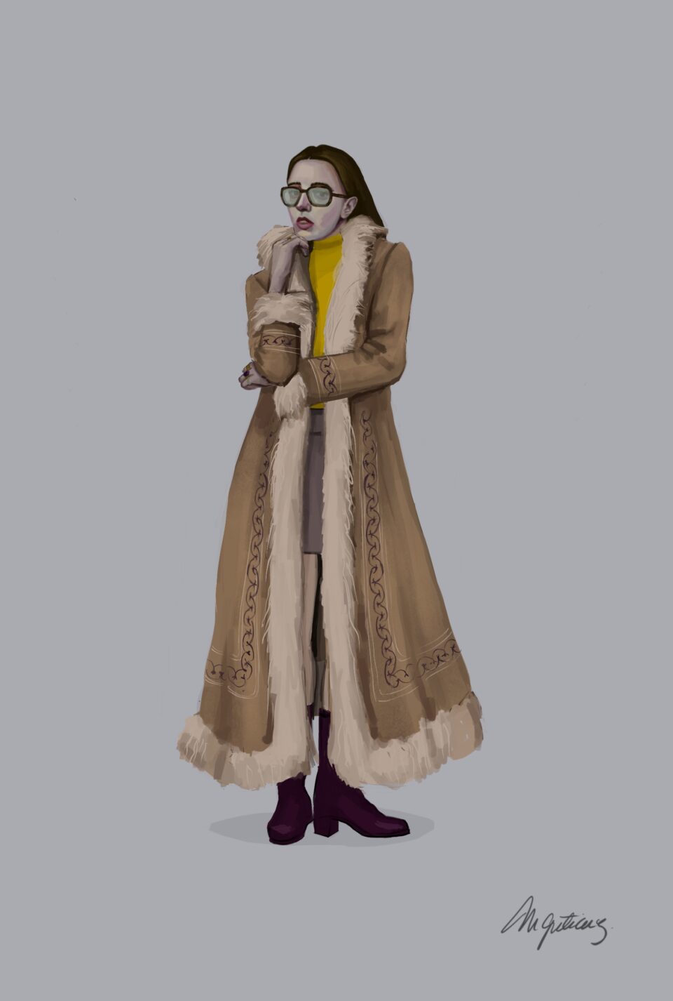 1970s, costume illustration