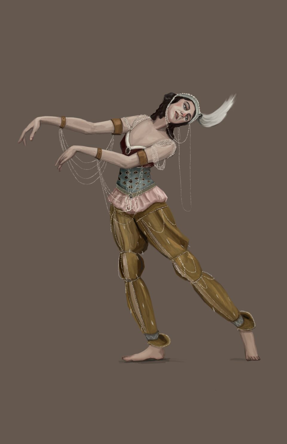 Ballets Russes, costume illustration