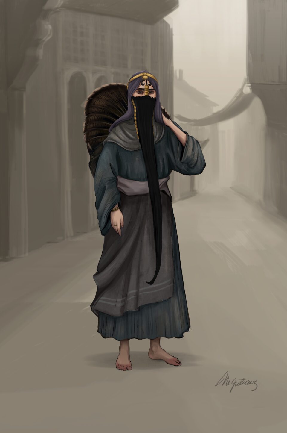 Egypt, costume illustration